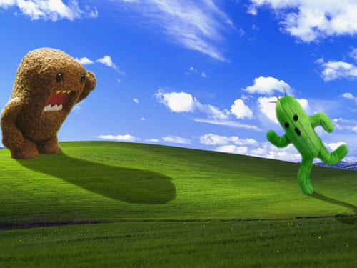 WinXP Default Wallpaper Domo Kun 